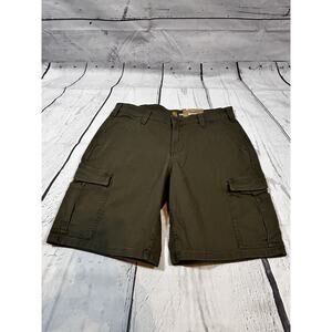 NWT Carhartt Women’s Olive Green Cargo Shorts Size 10 Utility Workwear
